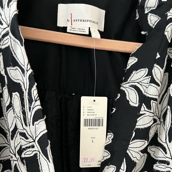 By Anthropologie Popover Blouse - Picture 4 of 14